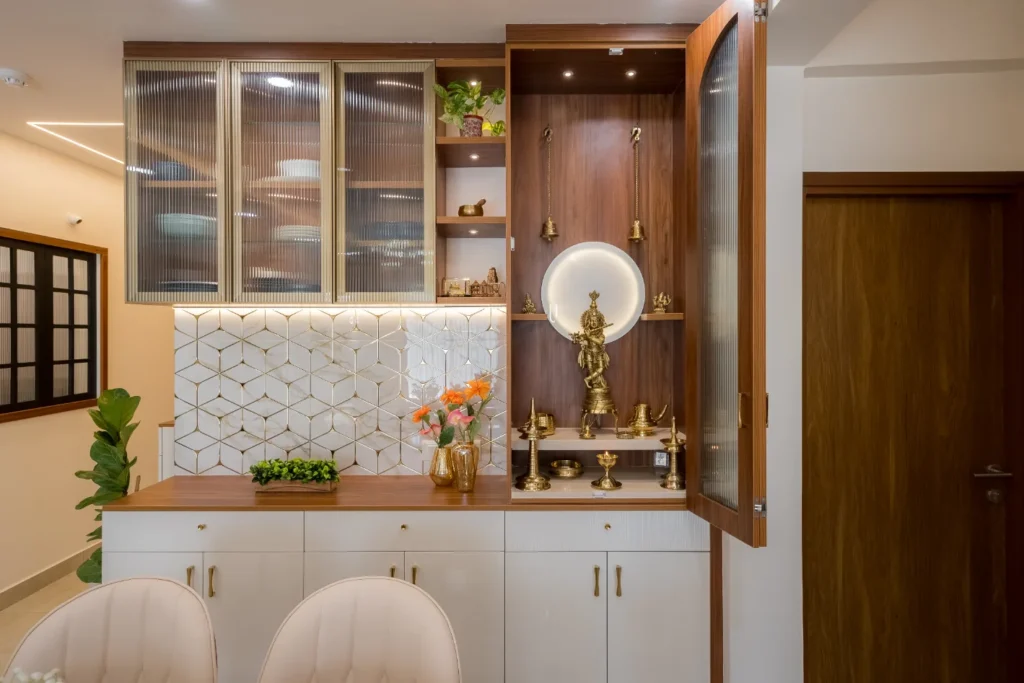 pooja room interior design